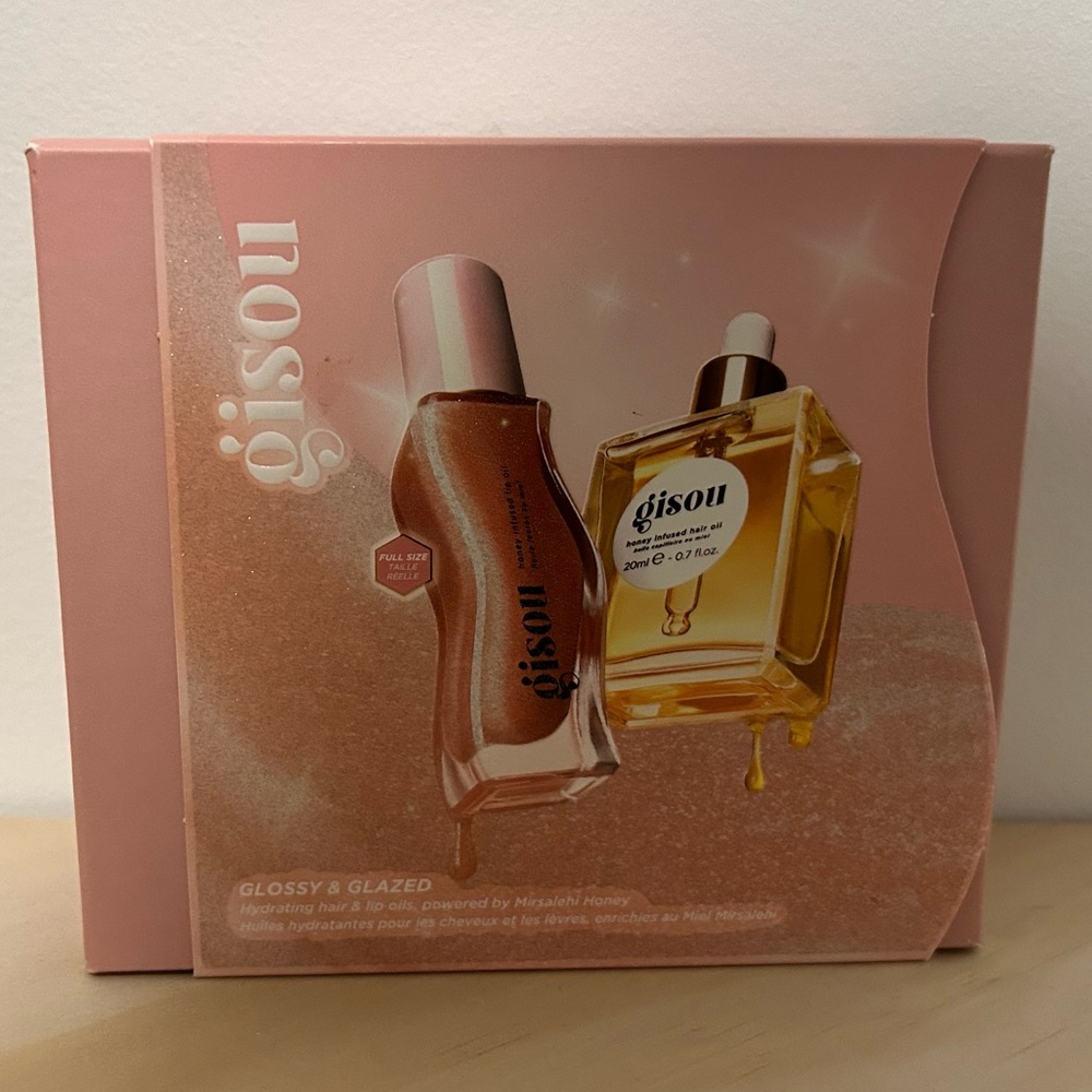 Gisou Honey Infused Hair Oil & Lip Oil Set (glossy and glazed set) new - Picture 4 of 4
